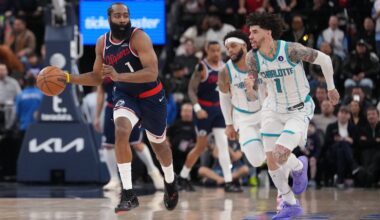 James Harden shoots past Shaq for ninth in all-time scoring