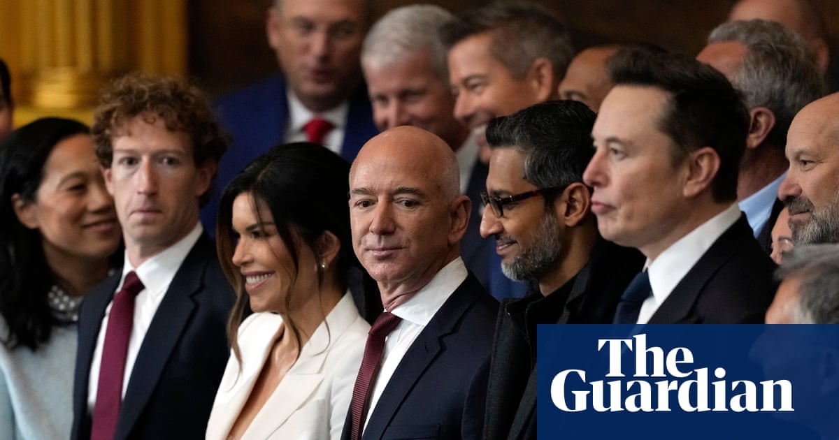 Big tech continues to bend the knee to Trump a year after his inauguration | Technology