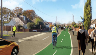Speed cut for Woodley and Earley walking and cycling route