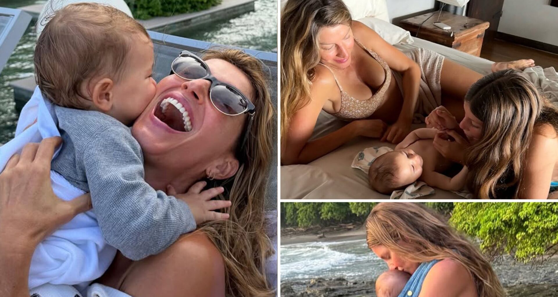 Gisele Bundchen Marks Baby Son's First Birthday With Stack of Cute Pics
