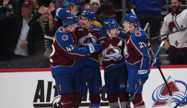 Colorado Avalanche score eight, send struggling Ottawa Senators to third straight loss