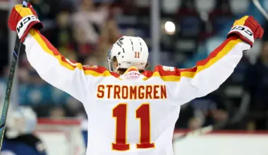 Flames prospect William Stromgren to make NHL debut against Montreal