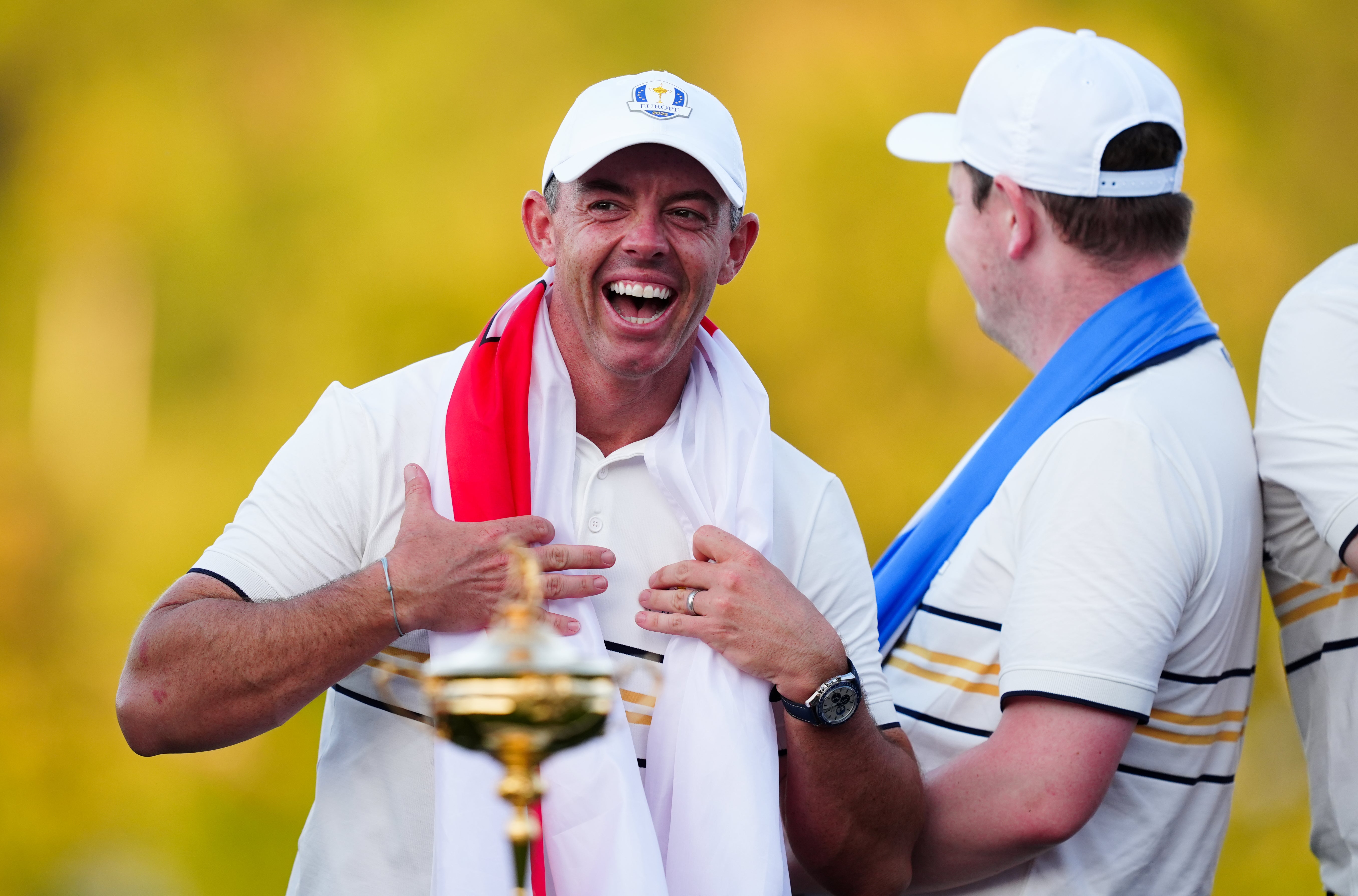 Rory McIlroy helped Europe win the Ryder Cup in New York
