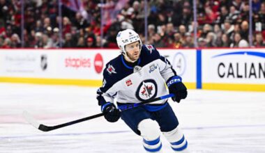 Winnipeg Jets D Colin Miller ruled out with lower-body injury