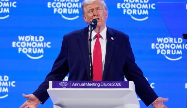 Eight notable moments from Trump’s Davos speech