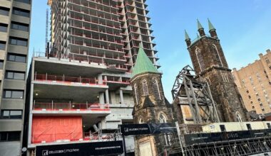 Cladding Begins as Cielo Condos Climbs Higher in Toronto's Annex