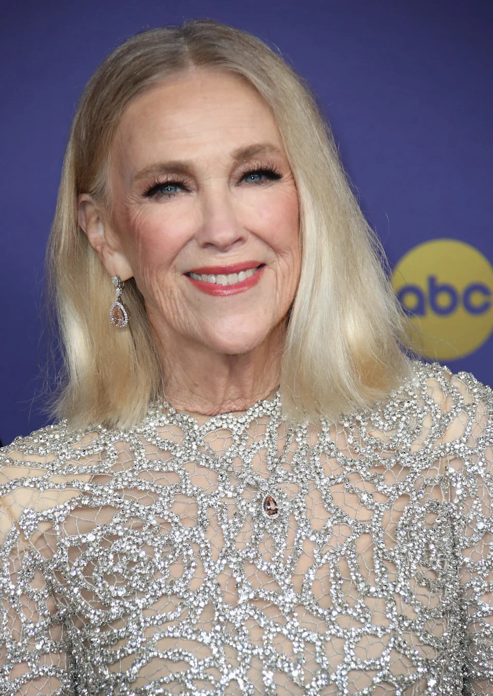 Catherine O'Hara at the 76th Emmy Awards at the Peacock Theater on Sunday, Sept. 15, 2024, in Los Angeles.