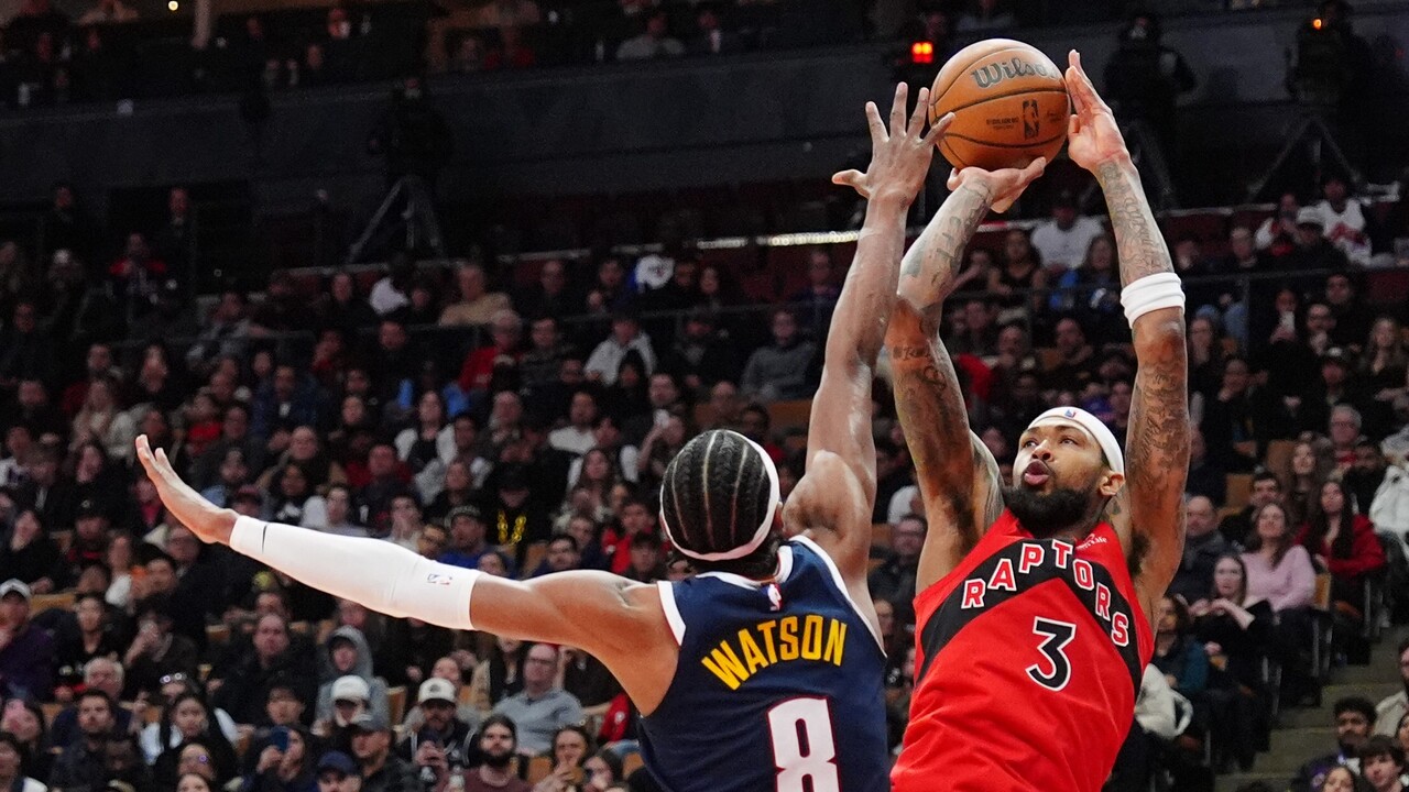 Ingram's game-tying three at buzzer overturned as Raptors fall to Nuggets