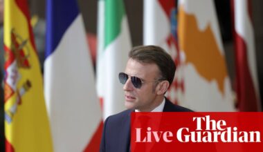 Macron says Europe’s unity worked against Trump’s threats as EU leaders arrive for emergency summit – latest updates | Europe