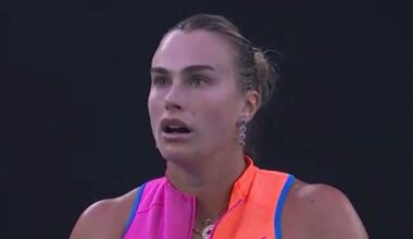 Aryna Sabalenka gets heated with Australian Open umpire as game halted | Tennis | Sport