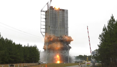 NASA’s Marshall Space Flight Center IMPLODES 2 historic test stands | Video