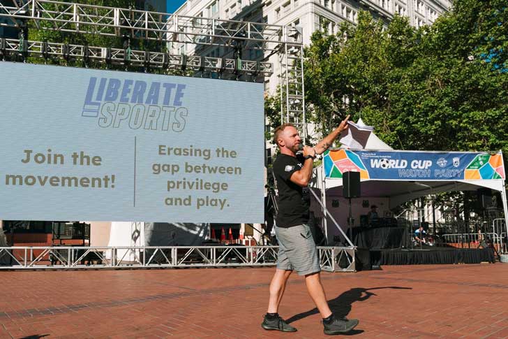 Portland Community Football Club founder Kaig Lightner