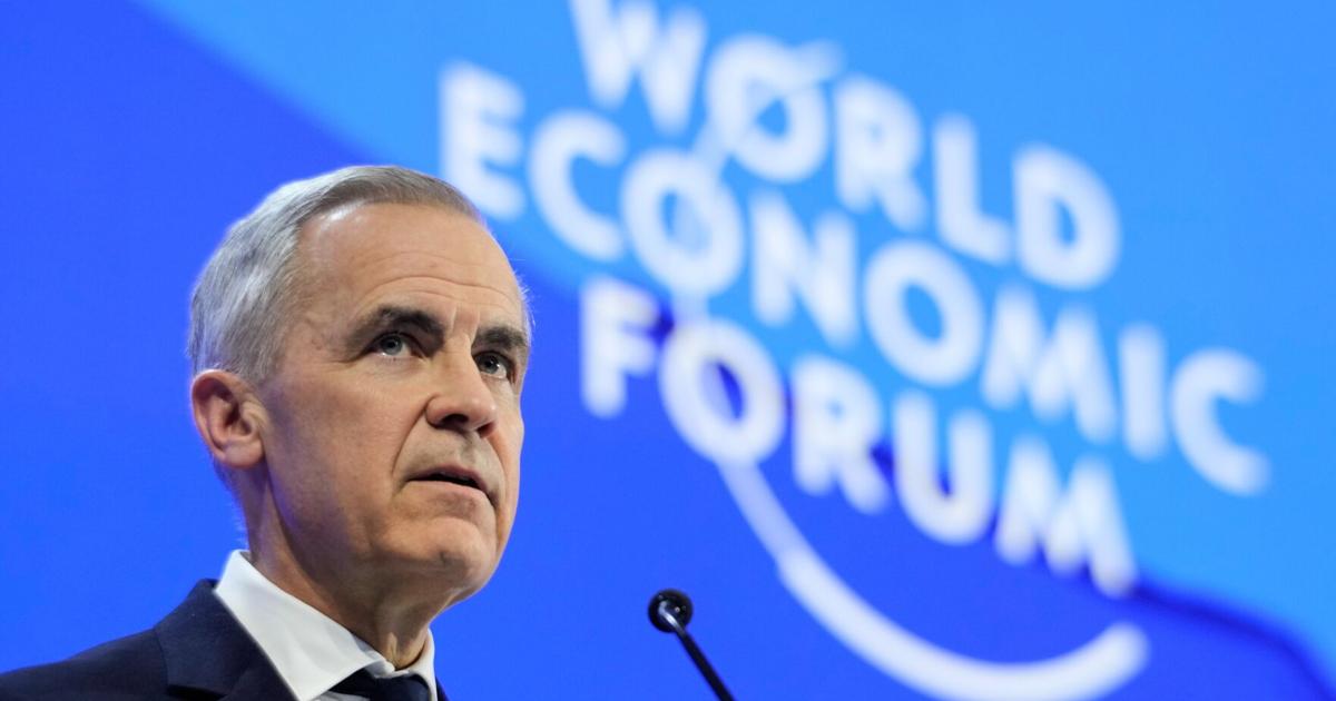 Mark Carney says ‘Board of Peace’ funding should support Palestinians - thestar.com