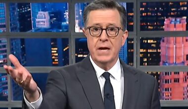 Stephen Colbert Brings Down The House With 2 Words For Trump Admin