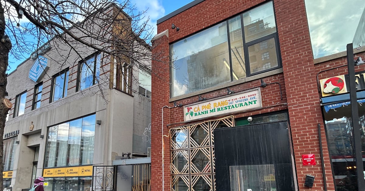 Toronto restaurant Cà Phê Rang to close at the end of January