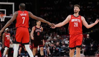 Kevin Durant, Alperen Sengun lead Houston Rockets past Chicago Bulls