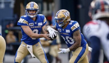 Winnipeg Blue Bombers stay the course