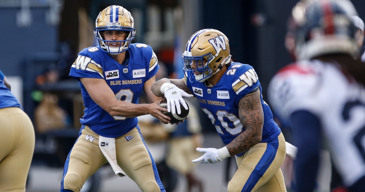 Winnipeg Blue Bombers stay the course