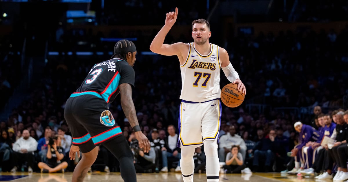 Luka Doncic scores 36 as Lakers rally past Grizzlies