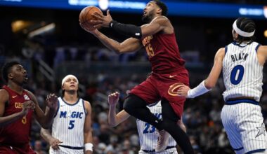 Donovan Mitchell scores 36 points in Cleveland Cavaliers win over Orlando Magic