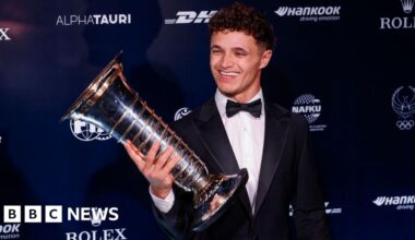 McLaren say no celebrations in Woking for Lando Norris title