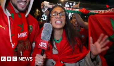 Morocco celebrates Afcon win: 'Today is about couscous not jollof' - BBC