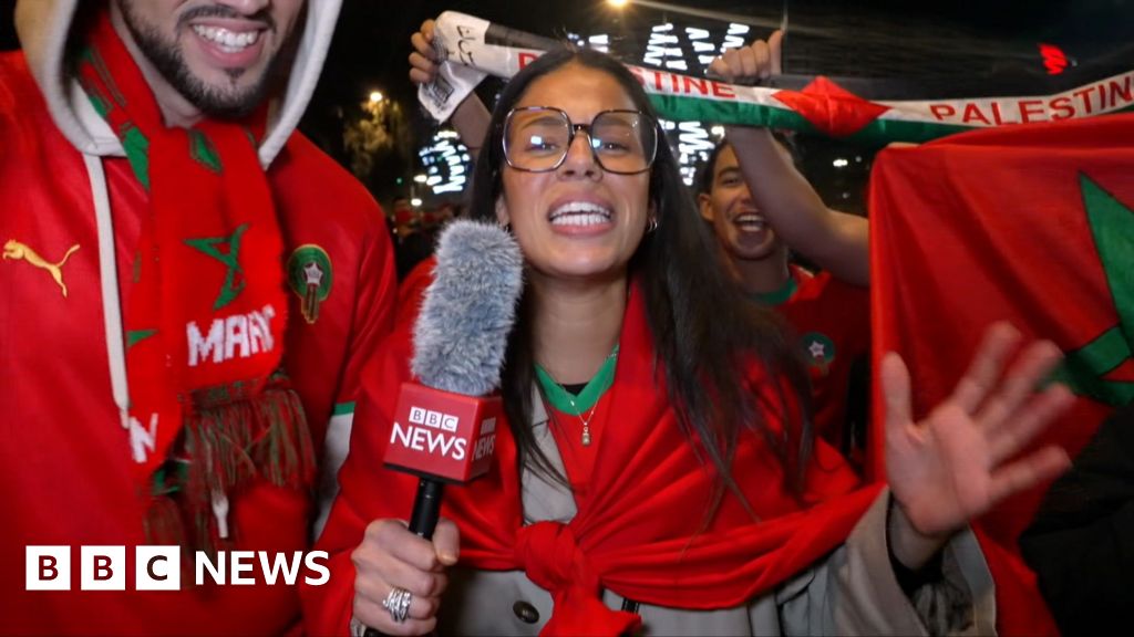 Morocco celebrates Afcon win: 'Today is about couscous not jollof' - BBC