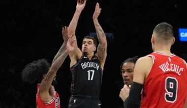Michael Porter makes go-ahead basket as Brooklyn Nets beat the Chicago Bulls to snap a five-game skid