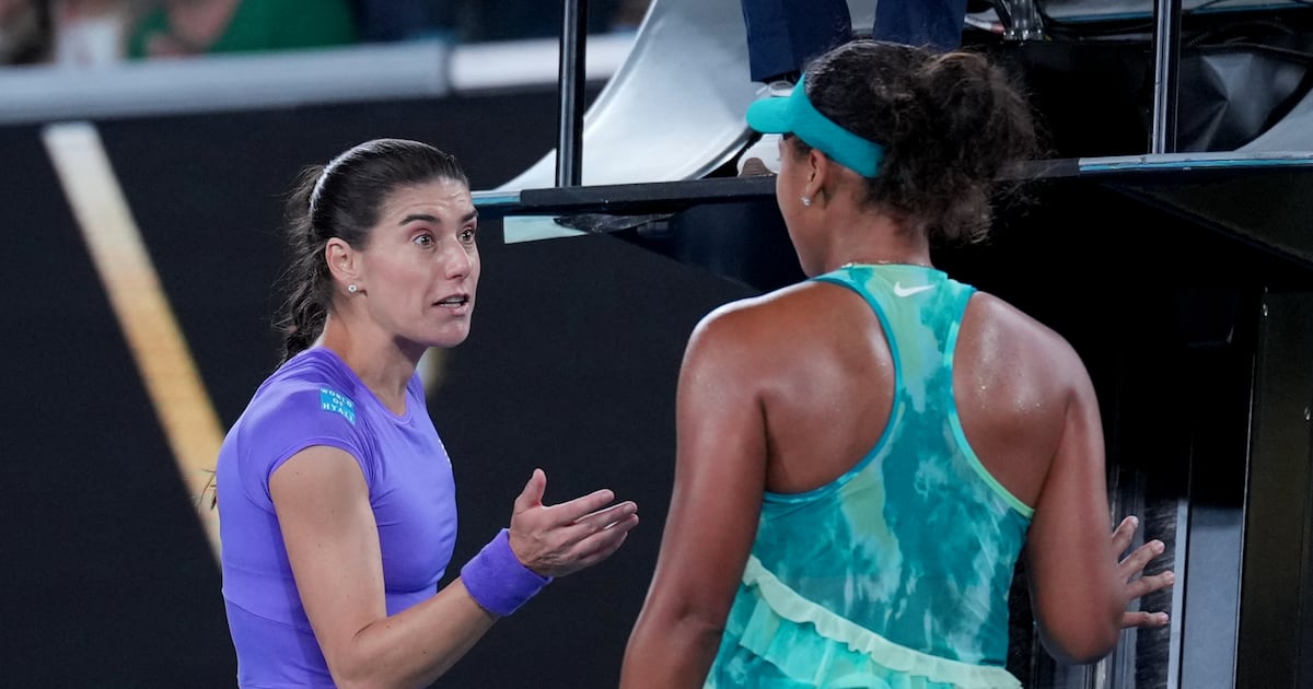 Naomi Osaka tones down her walk-on outfit. Turns up the heat at Australian Open