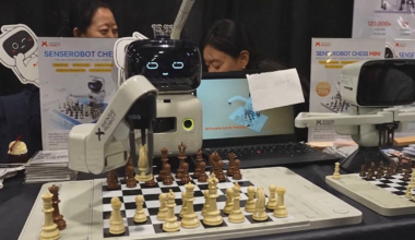 Previews feature robots, and ultra-thin TVs