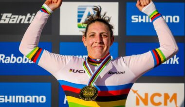 'Mad at myself' for crashing in elite women's Cyclo-cross Worlds race, Brand stays calm to hold off Dutch rival for second title