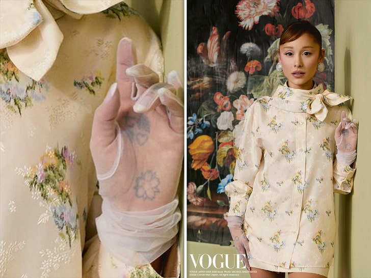 ariana grande 6 finger hand insta 1