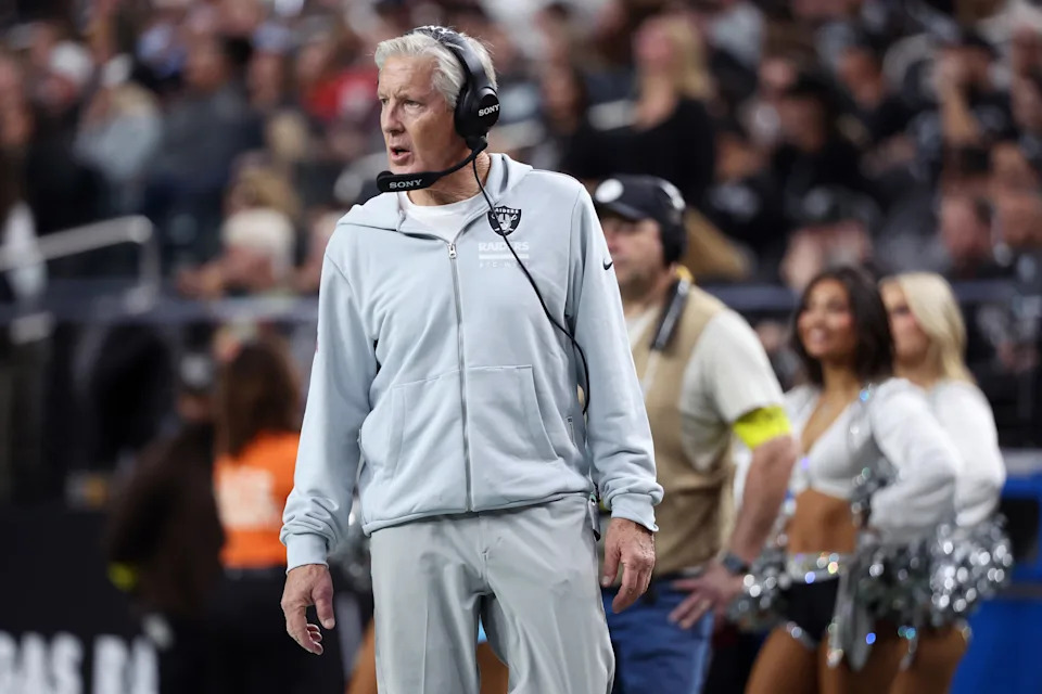 Pete Carroll might have coached his first and only season with the Raiders. (Photo by Ian Maule/Getty Images)