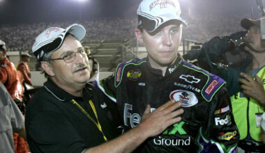 NASCAR Star Denny Hamlin Breaks Silence After Death of His Father in House Fire