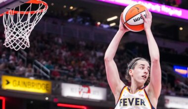 WNBA star Caitlin Clark on why she's pulling for Drake Maye, Patriots