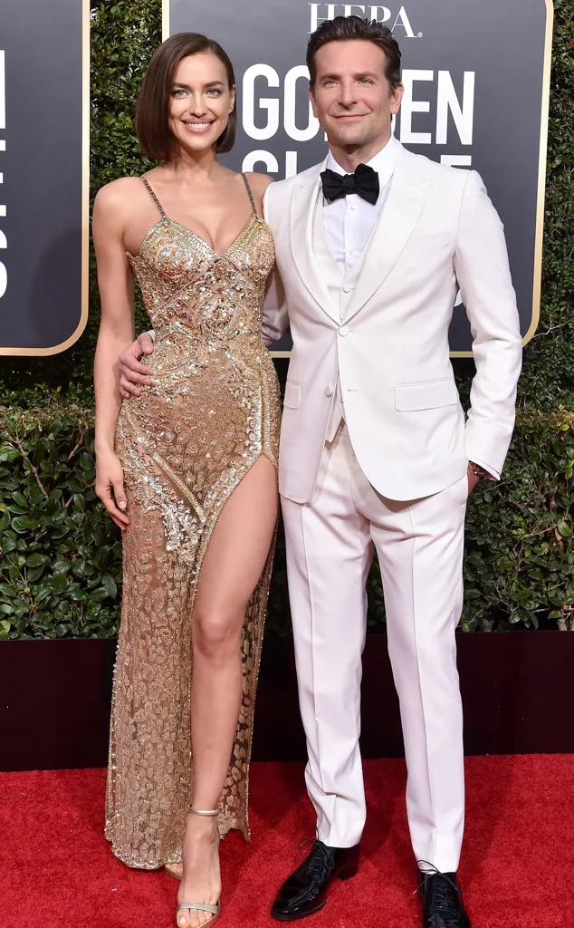 <p>Irina Shayk & Bradley Cooper</p>