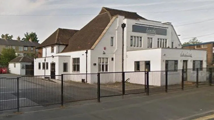 Lanika Restaurant, a large white building on New Pellon Road in Halifax