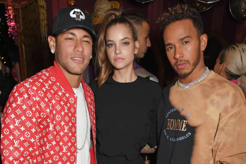 When Lewis Hamilton celebrated winning a title-defining F1 race by partying with Neymar