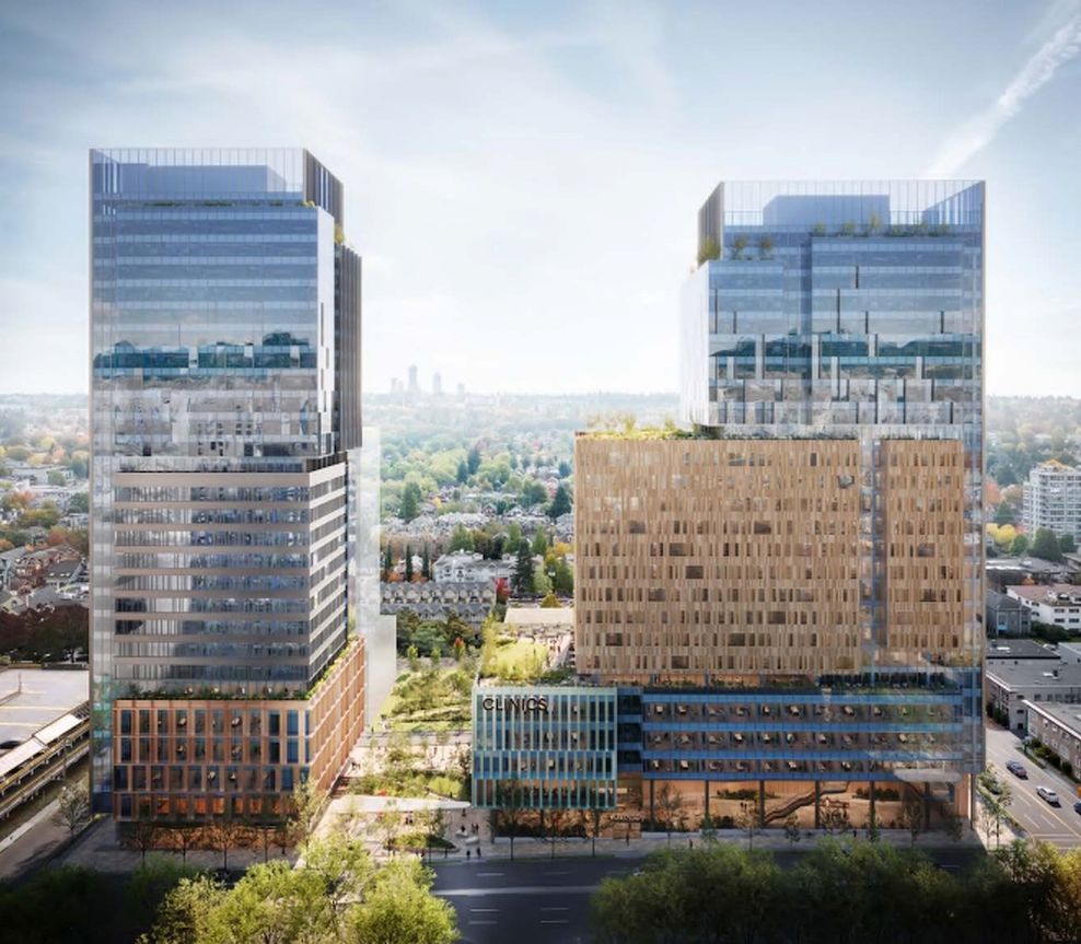 900-990 West 12th Avenue Vancouver General Hospital VGH expansion