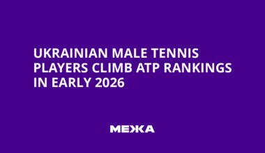 Ukrainian Male Tennis Players Climb ATP Rankings in Early 2026 | Ukraine news