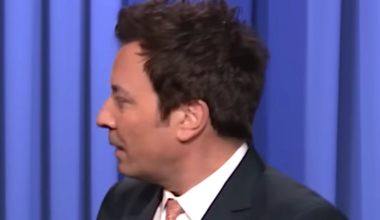 Jimmy Fallon’s Surprise Guest Helps Him Do Monologue After ‘It’s So Cold’ Trump Jokes