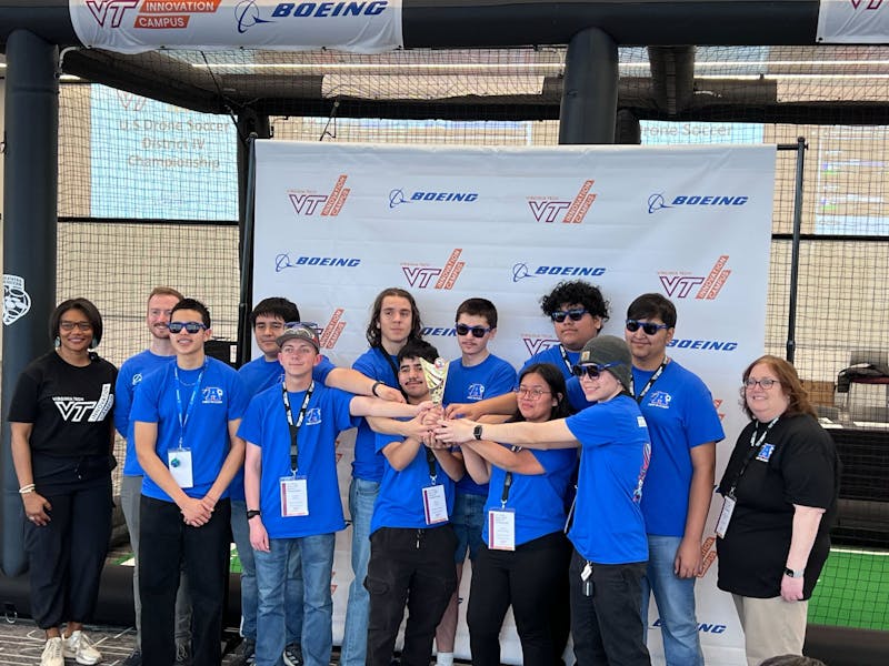 Asheboro High School’s drone soccer team helps students build skills in leadership, engineering