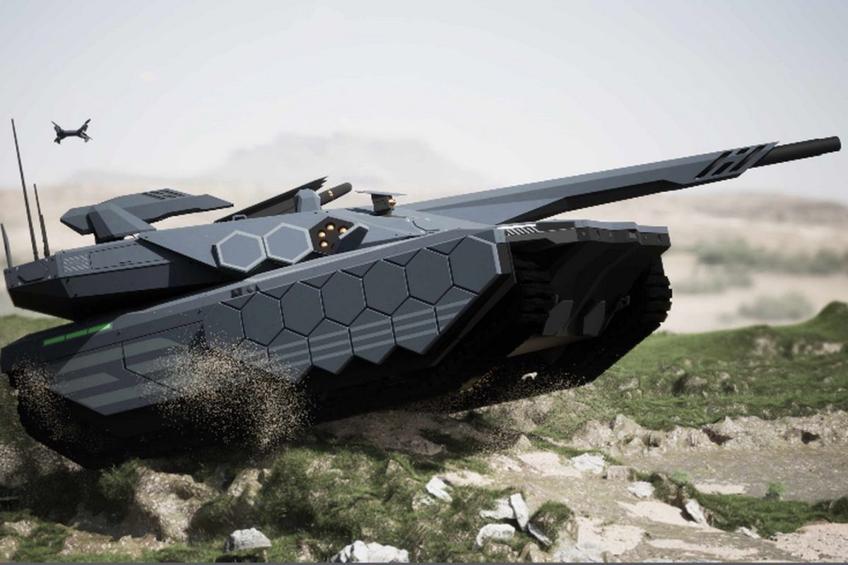 The Hyundai K3 is a stealthy hydrogen-powered tank with artificial intelligence and drones, created by South Korea to redefine the future of ground warfare.