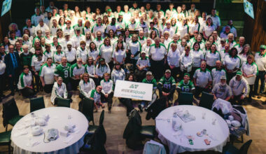 Grey Cup was a magnetic presence at Volunteer Appreciation Event