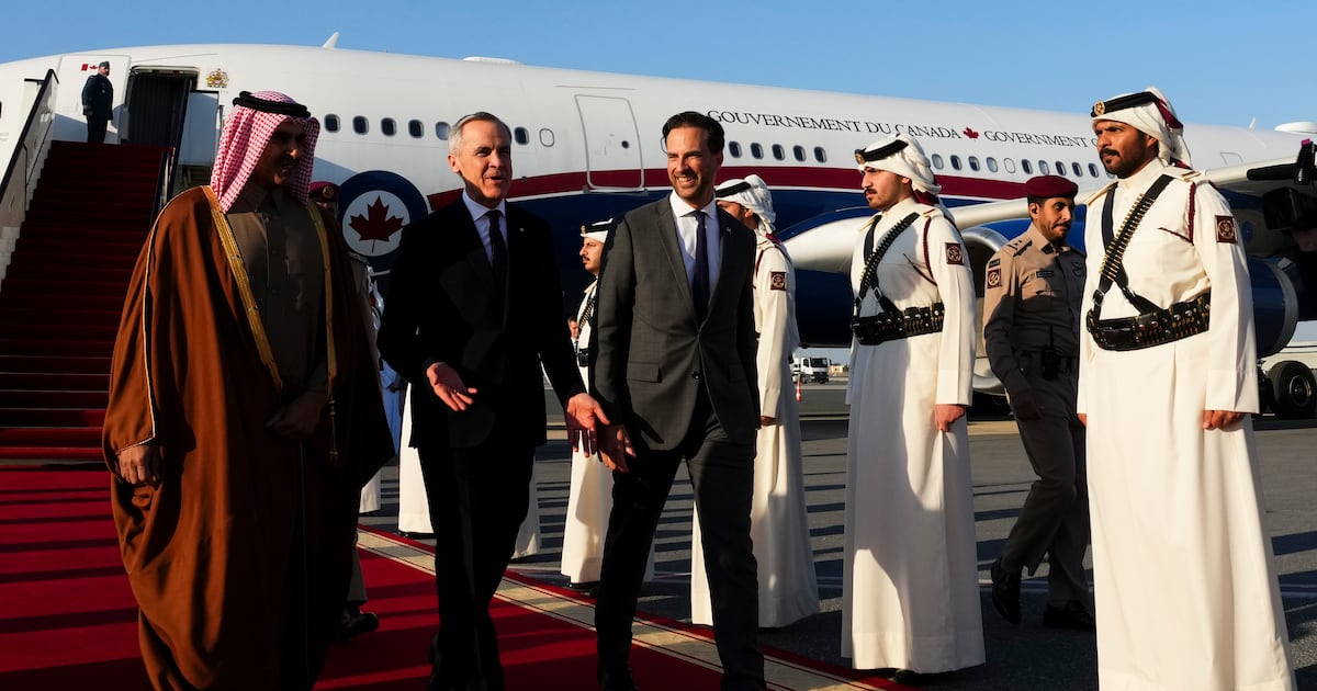 Mark Carney in Qatar to drum up investment in Canada