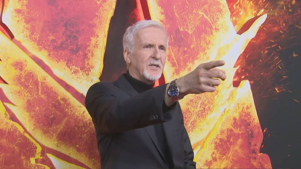 Click to play video: 'James Cameron celebrates ‘Avatar: Fire and Ash’ at Canadian premiere'