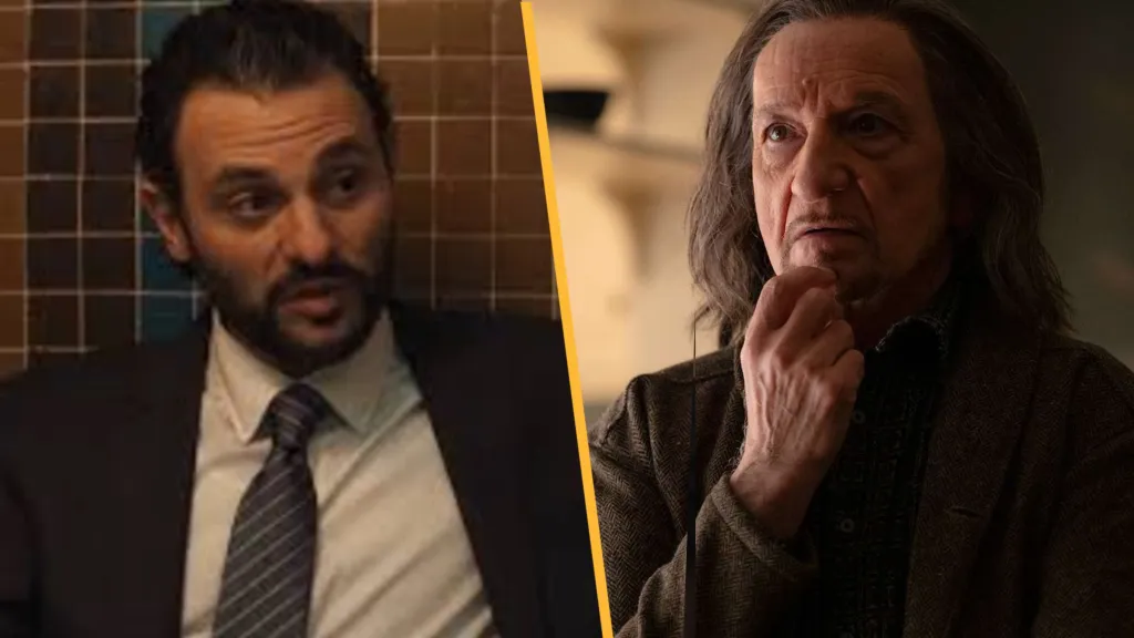 Agent Cleary and Trevow Slattery in Wonder Man