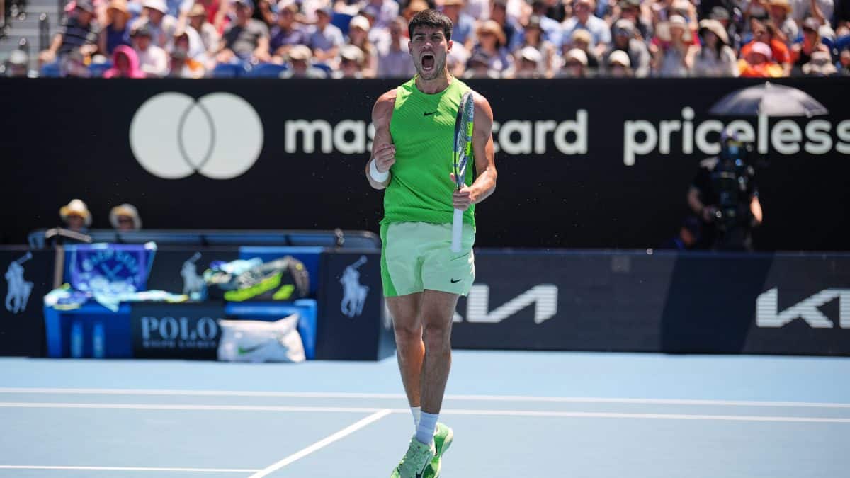 Why Carlos Alcaraz says he isn’t trying to be tennis’ next ambassador despite comparisons with Federer and Nadal – Firstpost