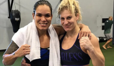 Amanda Nunes and Kayla Harrison