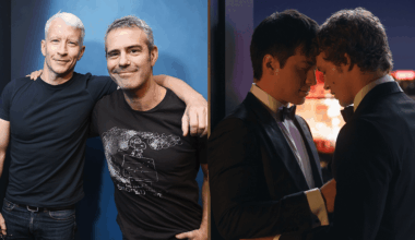 Anderson Cooper and Andy Cohen; 'Heated Rivalry.'